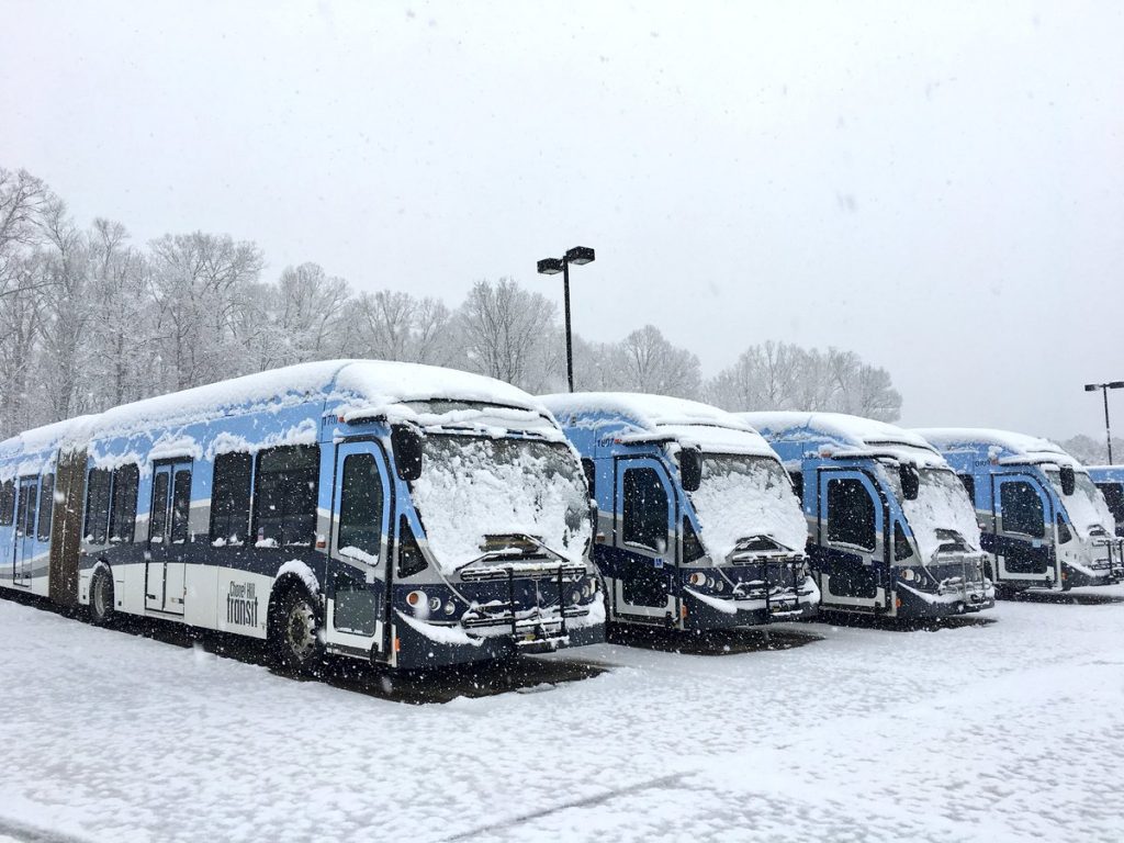 neve carolina del nord USA