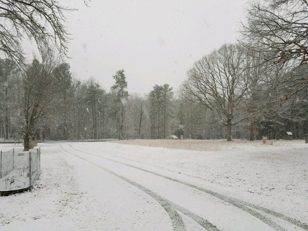 neve carolina del nord USA