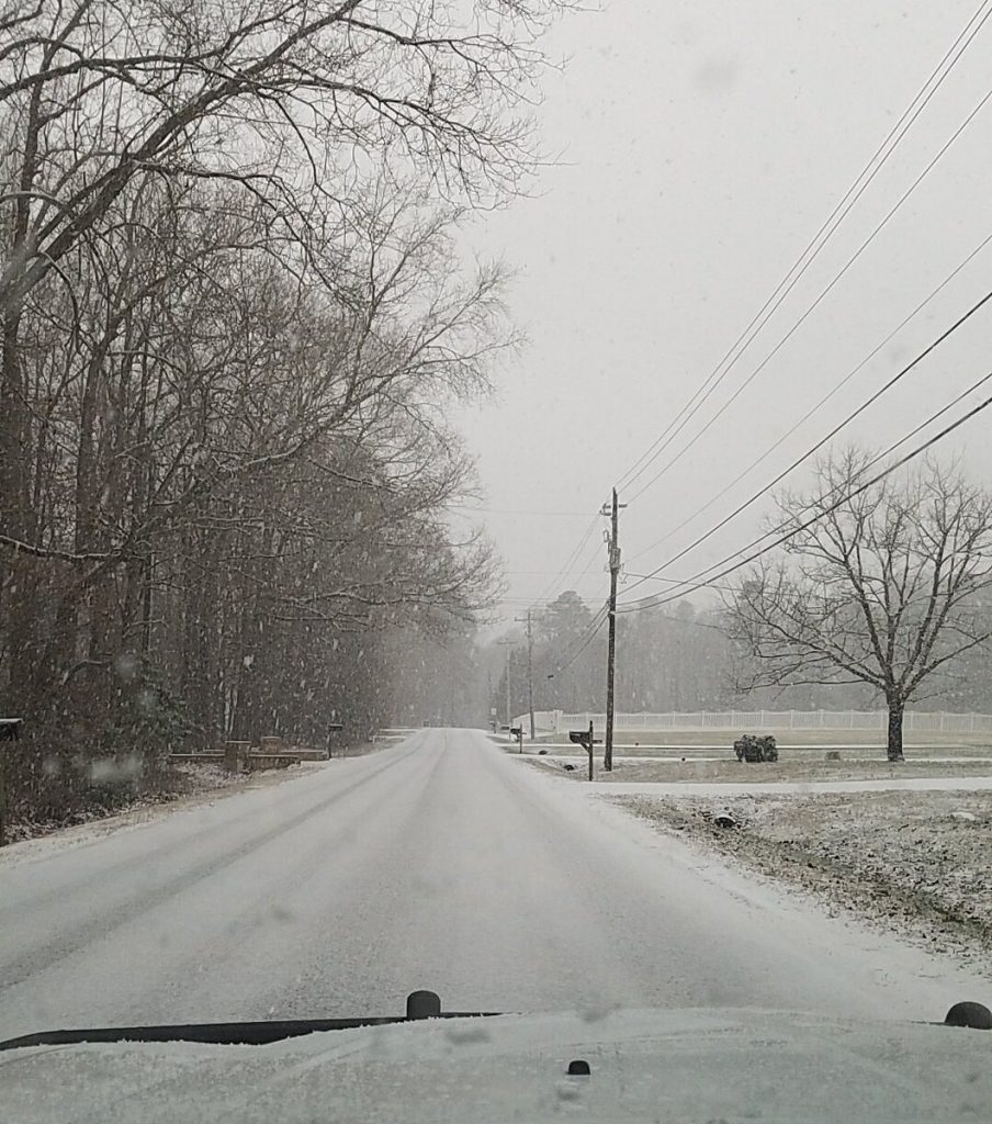 neve carolina del nord USA