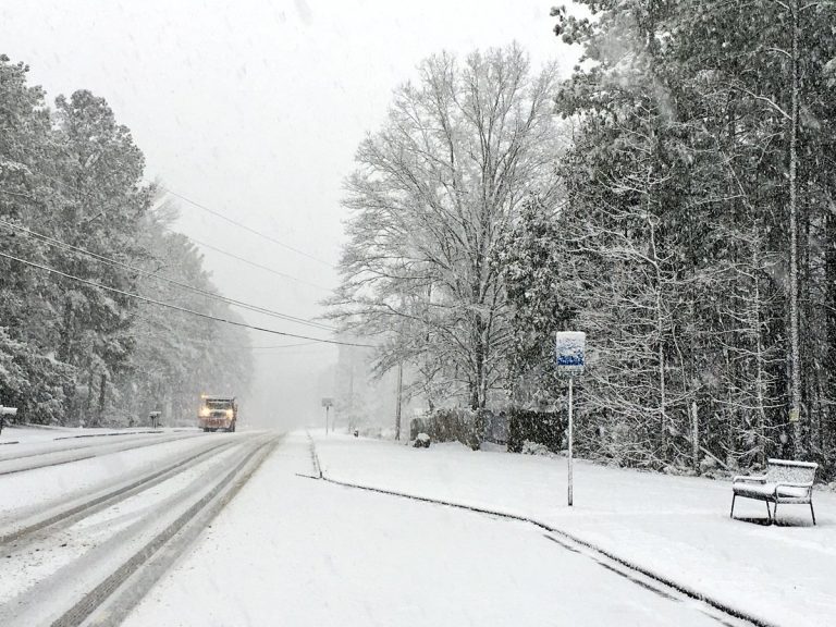 neve carolina del nord USA