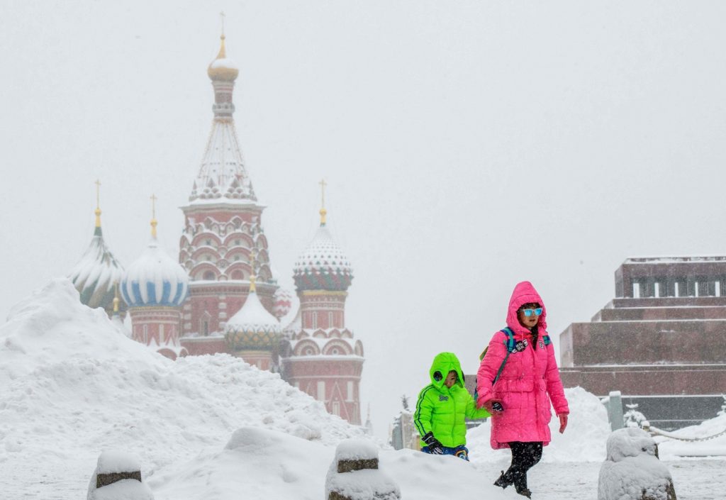 neve Russia Mosca