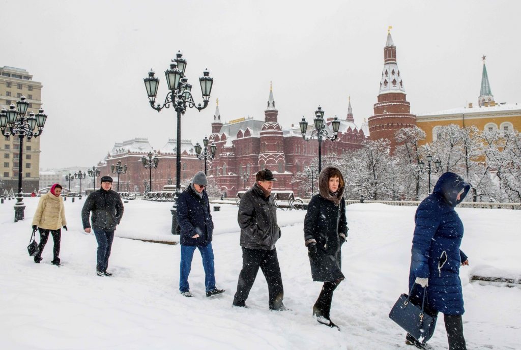 neve Russia Mosca