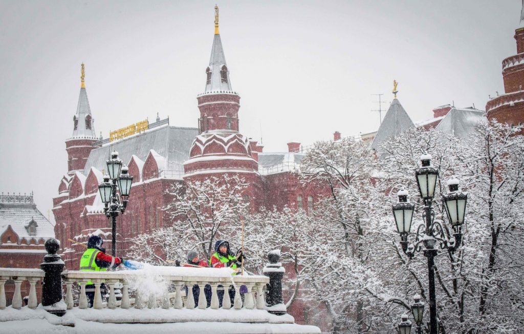 neve Russia Mosca