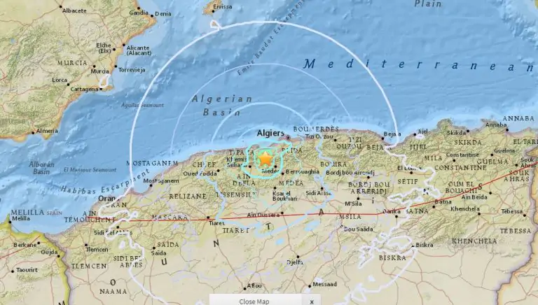 terremoto Algeria