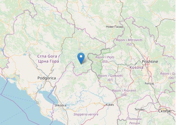 terremoto montenegro