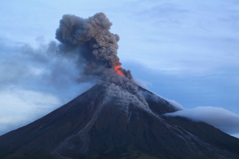 vulcano Mayon Filippine