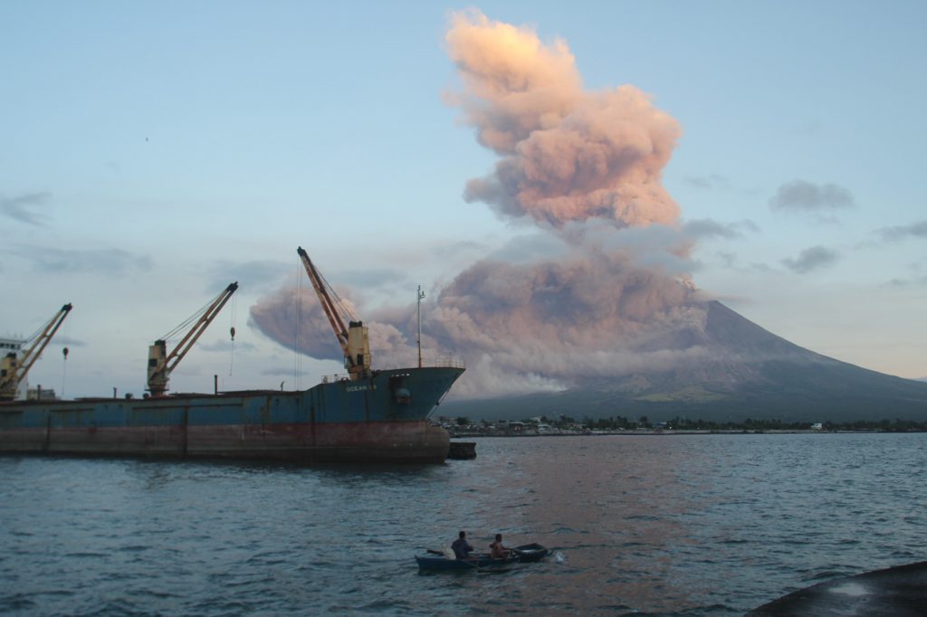 vulcano Mayon Filippine