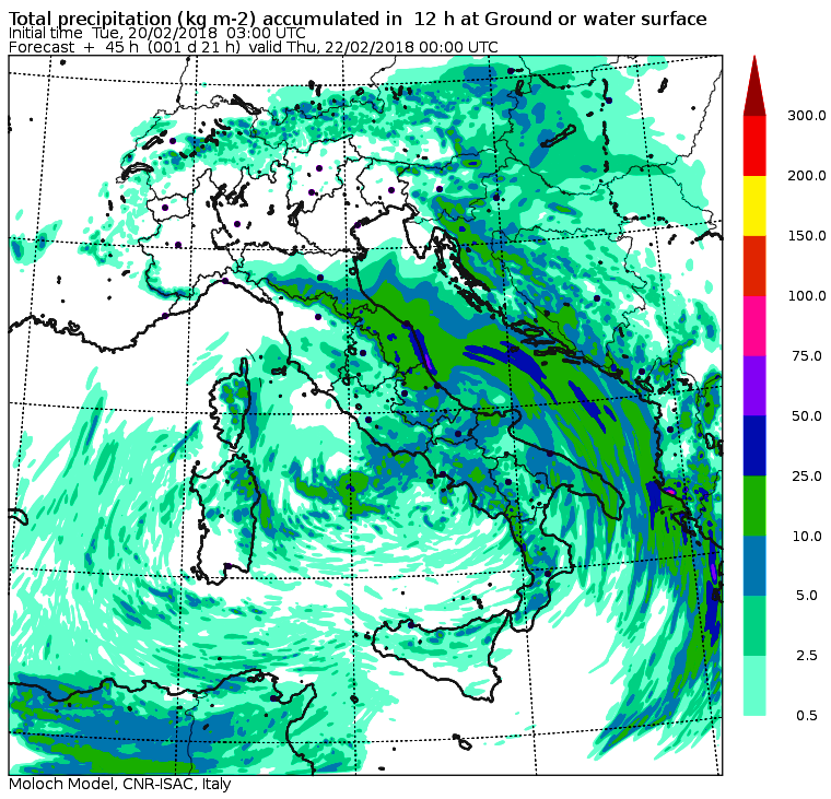 Allerta Meteo Italia Ciclone 20 21 Febbraio 2018