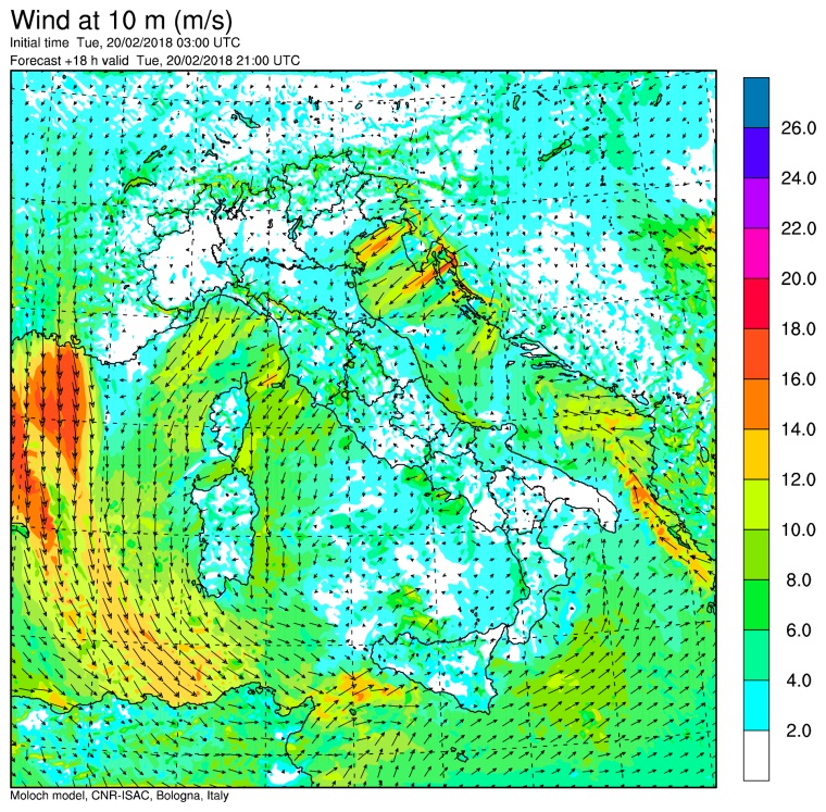 Allerta Meteo Italia Ciclone 20 21 Febbraio 2018