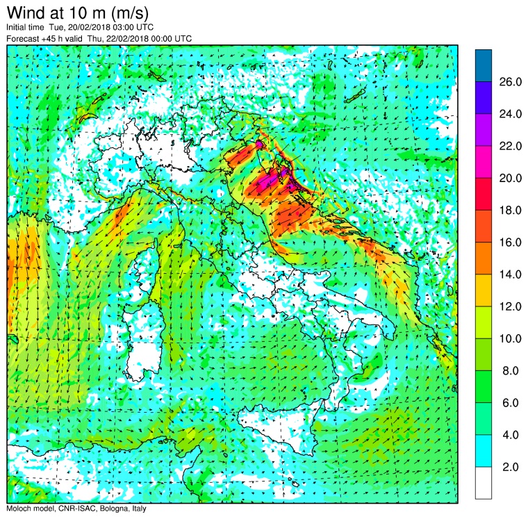 Allerta Meteo Italia Ciclone 20 21 Febbraio 2018