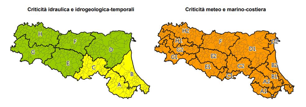 Allerta Meteo Emilia-Romagna