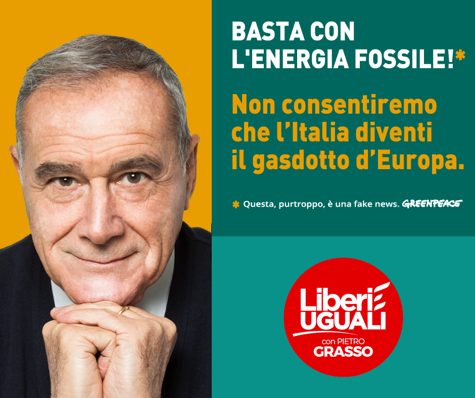 Elezioni Greenpeace