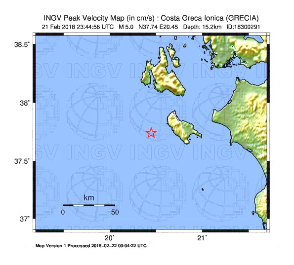 terremoto costa Grecia