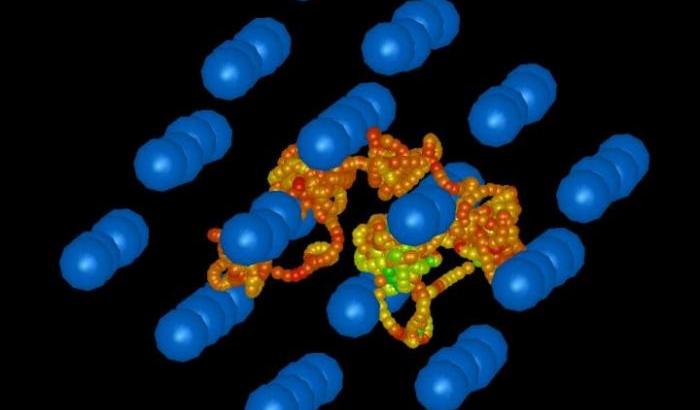 La struttura dell'acqua superionica