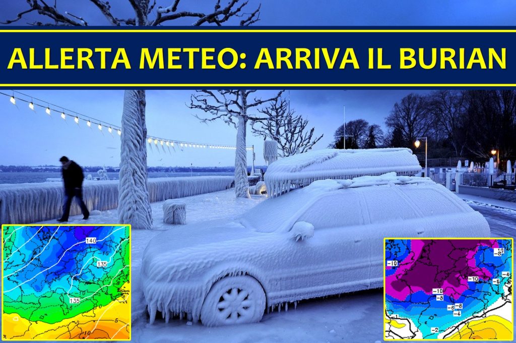 allerta meteo burian italia