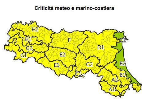 allerta meteo emilia romagna