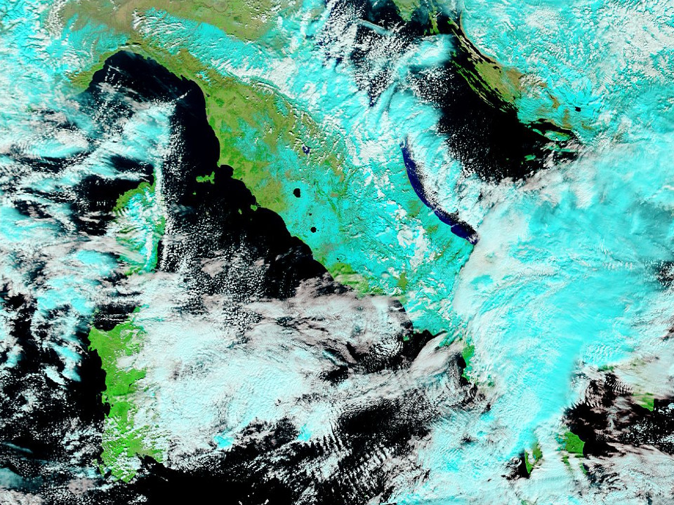 meteo italia burian immagini satellite nasa