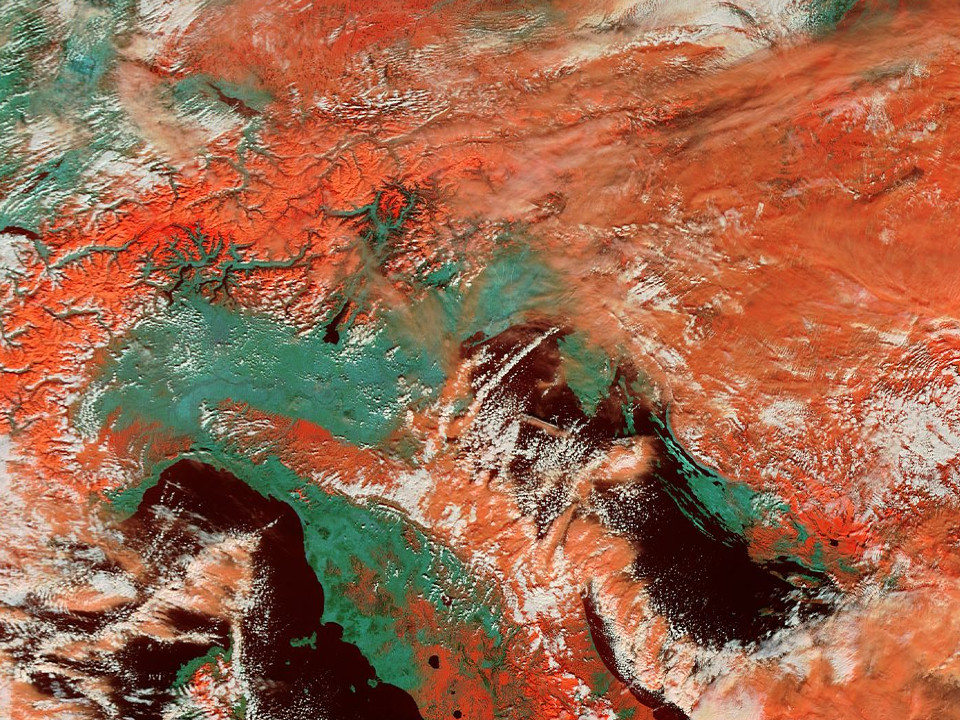 meteo italia burian immagini satellite nasa