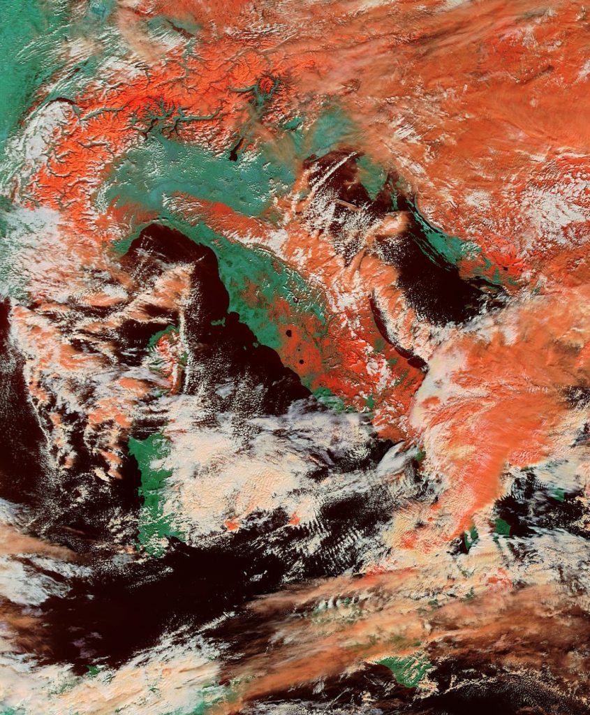 meteo italia burian immagini satellite nasa