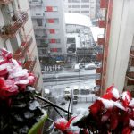 Napoli si risveglia ricoperta dalla neve: imbiancato anche il lungomare [FOTO e VIDEO]