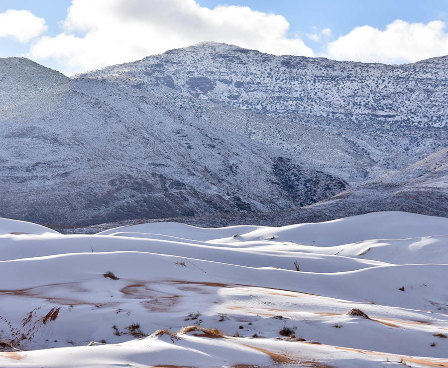 neve sahara ain sefra algeria