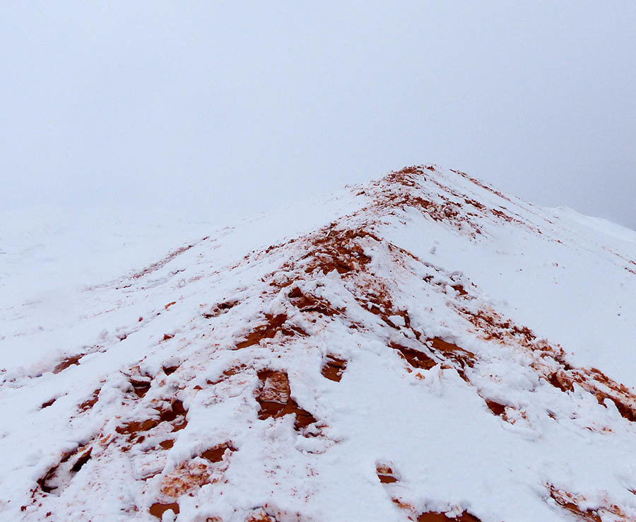 neve sahara ain sefra algeria