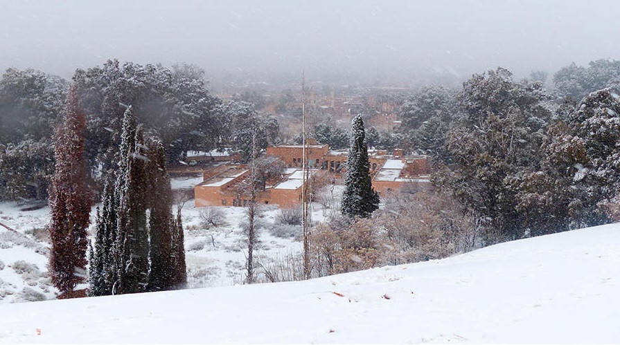 neve sahara ain sefra algeria