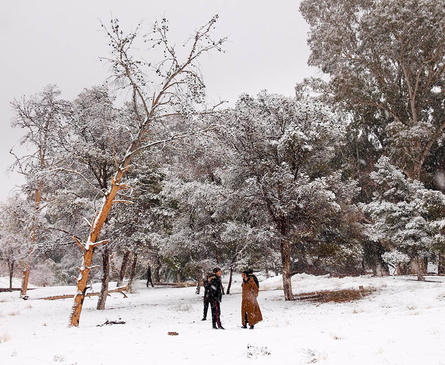 neve sahara ain sefra algeria