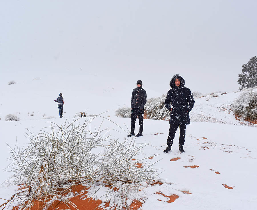 neve sahara ain sefra algeria