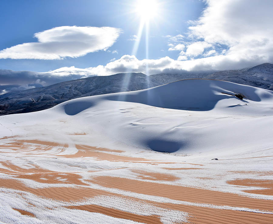 neve sahara ain sefra algeria