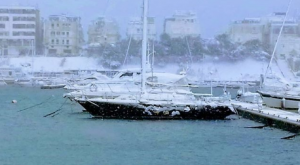 neve vieste burian Pizzomunno