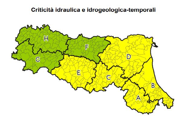 Allerta Meteo Emilia-Romagna