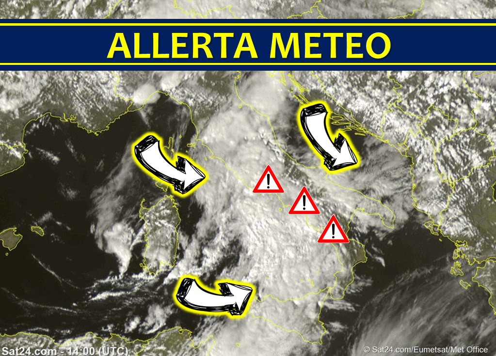 Allerta Meteo Italia Mercoledì 7 Marzo 2018