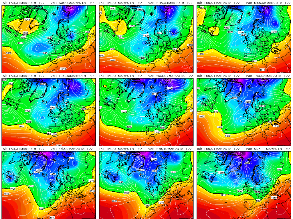 Previsioni Meteo Marzo 2018