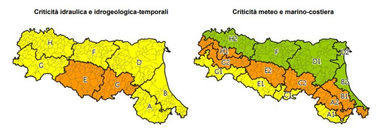 allerta meteo Emilia-Romagna 15 marzo 2018