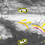 Allerta Meteo, Domenica delle Palme di forte maltempo al Sud per un ciclone Afro/Mediterraneo: attenzione ai nubifragi