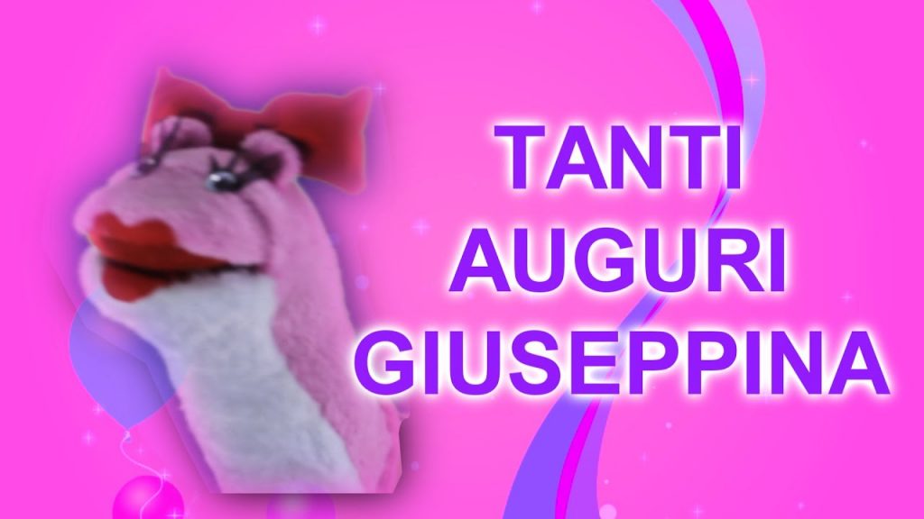 auguri buon onomastico giuseppina