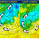 Previsioni Meteo, gli ultimi aggiornamenti sulla “Tempesta di San Giuseppe”: maltempo shock Sabato 17 Marzo, poi tornano GELO e NEVE