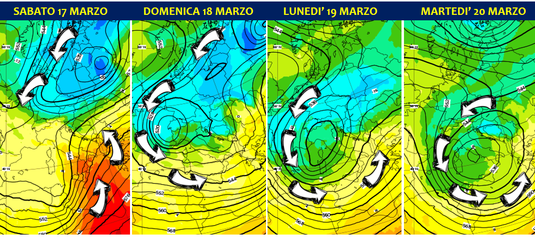 previsioni meteo tempesta di san giuseppe