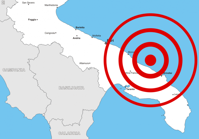 puglia terremoto