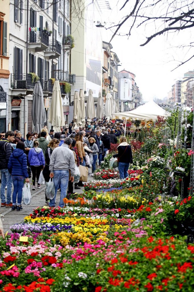 Milano, Fiori e sapori sul naviglio grande