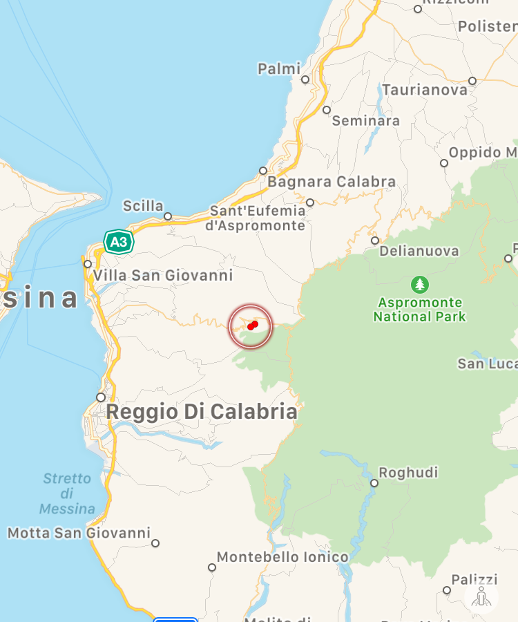 terremoto reggio calabria epicentro aspromonte