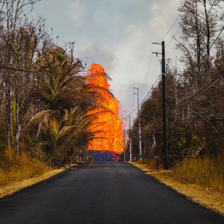 eruzione vulcano kilauea hawaii