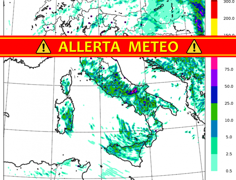 allerta meteo italia 14 giugno 2018