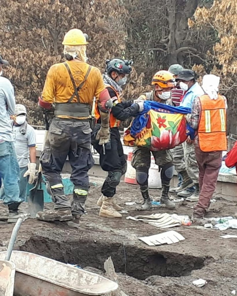 eruzione vulcano guatemala