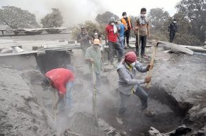 eruzione vulcano guatemala