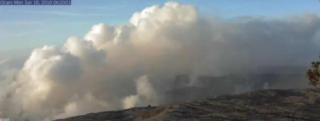 eruzione vulcano kilauea hawaii