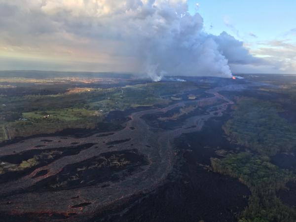 eruzione vulcano kilauea hawaii