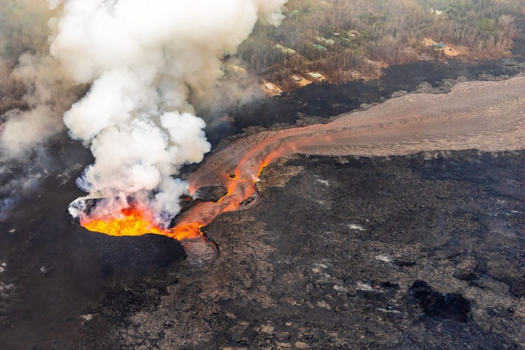 eruzione vulcano kilauea hawaii