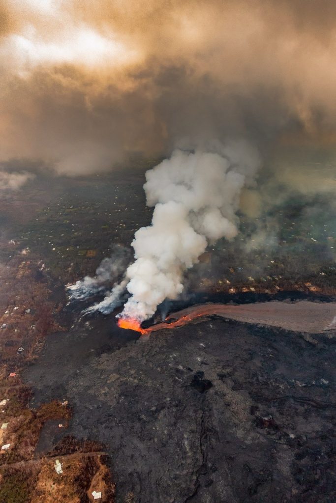 eruzione vulcano kilauea hawaii